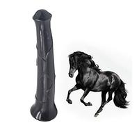 Roluck Dildo Gigante 41 Cm Dildo Nero Pene Anale Con Urto Pene Grande Con Vene Vagina