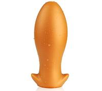 Roluck Super Soft Plug anale, liquido Silicone Butt Plug, Super Soft Dildo a forma di uovo anale per dilatatore dell'ano, Prostata Massaggiatore (XXL)
