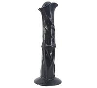 Roluck Ventosa Grande Dildo Pene Realistico Dildos per Donna 32 cm Extra Lungo Cavallo Dildo G-Spot Stimolatore Animale Giocattolo del Sesso per Le Donne Masturbatori (Nero)