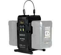 Rolux Doppio caricatore rapido RL-CH240S per batteria V-Mount