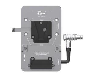 Rolux Supporto batteria V-Mount RL-VP4D per DJI Ronin 4D