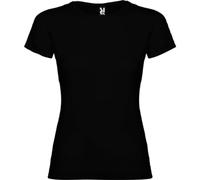 ROLY - Maglietta Giamaica Cotone Vestibilità Donna, Nero , XL