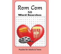 Rom Com Word Search Book: A Romantic Comedy Themed Word Find Puzzle for Adults, Seniors and Teens