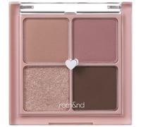 rom&nd Better Than Eyes 4 ColorsㅣPalette Ombretti Make-upㅣToni Caldi Naturali per OcchiㅣCosmetici Coreani K-Beauty 6g/0.21oz (02 DRY ROSE, 6g (Pack of 1))