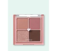 rom&nd Better Than Eyes 4 ColorsㅣPalette Ombretti Make-upㅣToni Caldi Naturali per OcchiㅣCosmetici Coreani K-Beauty 6g/0.21oz (02 DRY ROSE, 6g (Pack of 1))