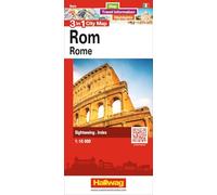 ROM/rome: 3 in 1: Stadtplan, Reiseinformationen und Highlights!