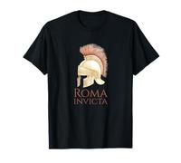 Roma Antica - Roma Invicta - Motto Legionario Latino Maglietta