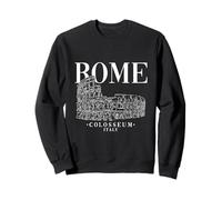 Roma Antico Colosseo Disegno A Mano Schizzo Roma Italia Felpa