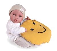 Roma Antonio Juan Doll - Neonato Erik con cuscino sorridente, 42 cm
