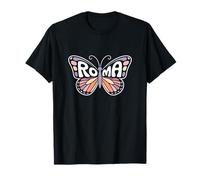 Roma Butterfly - Personalizzato Carino Nome Word Art Maglietta