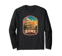 Roma Colosseo Maglia a Manica