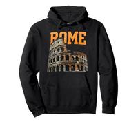 Roma Colosseo Vintage Viaggi Italia Souvenir Felpa con Cappuccio