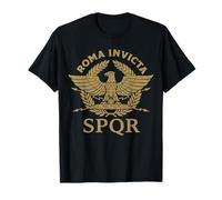 Roma Invicta SPQR Aquila Romana Senato Romano Storia Cool Maglietta