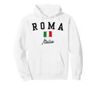 Roma Italia Bandiera Pride Roma Italia Souvenir Felpa con Cappuccio