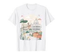 Roma Italia Colosseo Luoghi d'interesse Viaggi Roma Italia Souvenir Maglietta