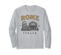 Roma Italia Colosseo Vintage Roma Città Eterna Souvenir Maglia a Manica