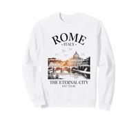 Roma, Italia, Il, Città eterna, Vendemmia, Orizzonte, Viaggio Felpa