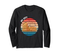 Roma Italia La mia città Cultura italiana Maglia a Manica
