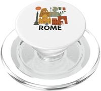 Roma Italia Landmarks Graphic Tee Travel Roma Italia Souvenir PopSockets PopGrip per MagSafe