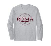 Roma Italia - Roma Lazio Italia Label Maglia a Manica