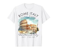 Roma Italia Viaggi Roma Italia Caput Mundi La Città Eterna Maglietta