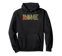 Roma Italia Viaggi Souvenir Colosseo Monumenti storici Felpa con Cappuccio