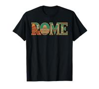 Roma Italia Viaggi Souvenir Colosseo Monumenti storici Maglietta