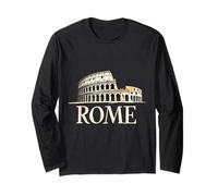 Roma Italia Viaggio Souvenir Regalo Maglia a Manica