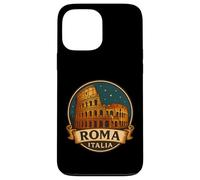 Roma Italia Vintage Colosseo Italia Viaggio Souvenir Design Custodia per iPhone 13 Pro Max