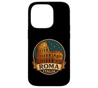 Roma Italia Vintage Colosseo Italia Viaggio Souvenir Design Custodia per iPhone 14 Pro