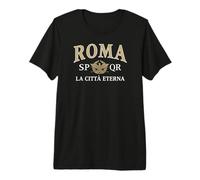 Roma La Città Eterna - Roma La Città Eterna SPQR Maglietta Premium