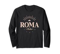 Roma Lazio Italia | Roma Italia Modern Maglia a Manica