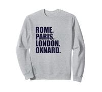 Roma Parigi Londra Oxnard - Fun Cities Travel Felpa