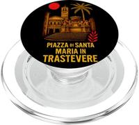 Roma Piazza di Santa Maria in Trastevere Quartieri Romani PopSockets PopGrip per MagSafe