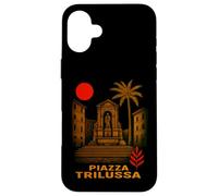Roma Piazza Trilussa Quartiere Trastevere Souvenir Romano Custodia per iPhone 16 Plus