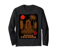 Roma Piazza Trilussa Quartiere Trastevere Souvenir Romano Maglia a Manica