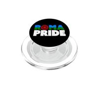 Roma Pride - Bandiera Viaggiatore Romani PopSockets PopGrip per MagSafe