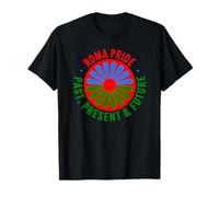 Roma Traveller Bandiera dei Romani - Roma Pride Maglietta