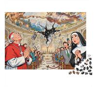 Roma Vaticano Cappella Sistina Puzzle in Legno Impermeabile Puzzles Da 1000 Pezzi Regali Per Adulti Colorati Giochi Di Impegnativi