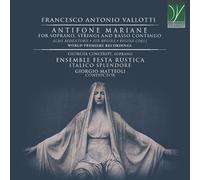 Romabarocca Ensemble / Tozzi Lorenzo - Vallotti: Antifone Mariane, For Sopra...