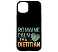 Romaine Calm I'm A Dietitian Dieta nutrizionale sana ---- Custodia per iPhone 15 Plus