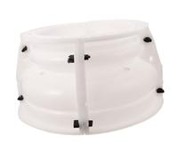 Roman Column Mold Roman Column Decor DIY Mold Roman Column Base DIY Mold Concrete Molds for Walkways Roman Column Top Mold Balcony Guardrail Decoration Mold Plastic Glossy Template (Color : Beige, S