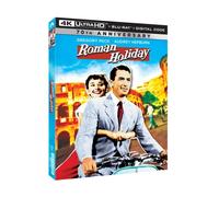 Roman Holiday (4K UHD Blu-ray) Audrey Hepburn Gregory Peck Eddie Albert