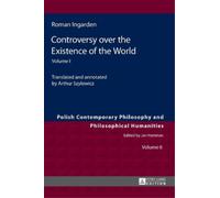 Roman Ingarden Controversy over the Existence of the World (Copertina rigida)