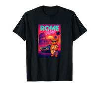 Roman Italian Teddy Bear Gangster Mafia Illustration Graphic Maglietta