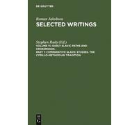 Roman Jakobson Comparative Slavic Studies. The Cyrillo-Method (Copertina rigida)