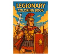Roman Legionary Coloring Book: 50 Realistic Ancient Rome Soldier Scenes for Kids and Adults