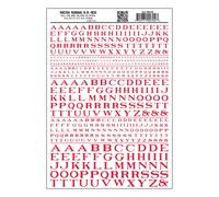 Roman Letters, Red