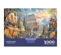 Roman Village Bundle Di Puzzle Per Anziani, Antichi ruderi Cartoncino Premium, Concentrazione, Ocio Tranquillo, Regalo Di Inaugurazione 38x26cm/1000pcs