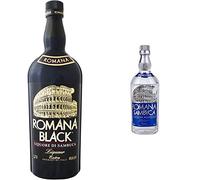 Romana Sambuca 40° Black Edition 100 cl & Liquore Classico, 70cl